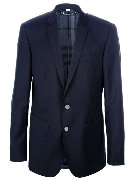 burberry lightweight blazer blue 44|burberry blazer net a porter.